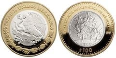 100 pesos (1 peso 1914 Peso de Caballito)