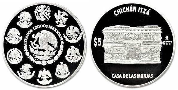 5 pesos (Chichén Itzá-Casa delle Monache (Casa delle Monache))