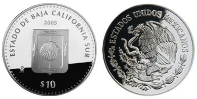 10 pesos (Stato di Baja California Sur)