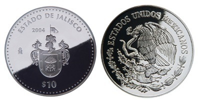 10 Pesos (Araldica di Jalisco)