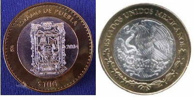 100 Pesos (Puebla Araldica)