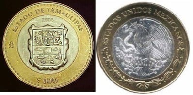 100 Pesos (Araldica di Tamaulipas)