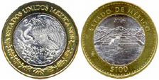 100 pesos (Stato del Messico)