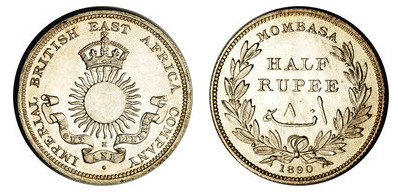 1/2 rupia