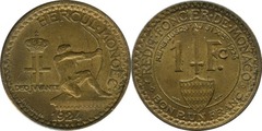 1 franc (Luigi II)