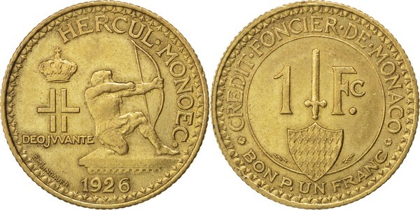 1 franc (Luigi II)