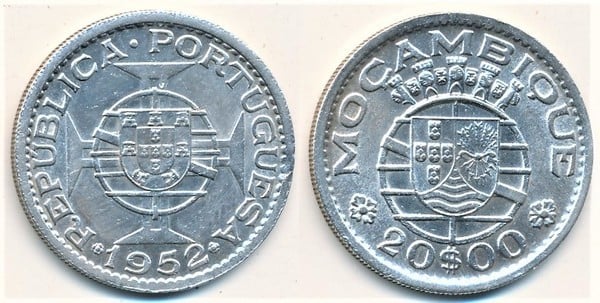 20 escudos