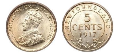 5 centesimi (Giorgio V)