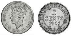 5 centesimi (Giorgio VI)