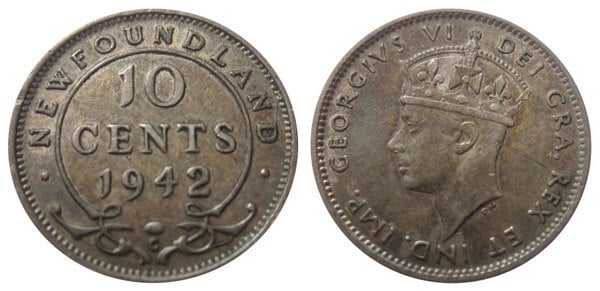 10 centesimi (Giorgio VI)