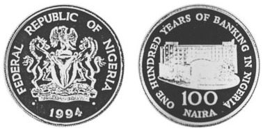 100 naira (100 anni - Il settore bancario in Nigeria)