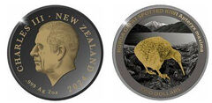 2 dollari (kiwi grande maculato)