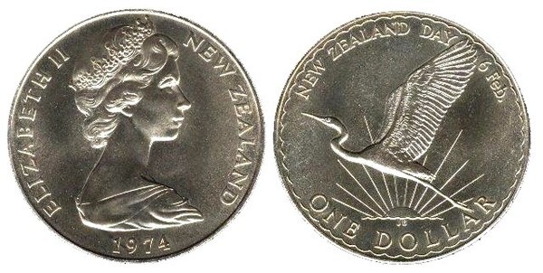 1 dollar (Giorno di Waitangi - Giorno della Nuova Zelanda)