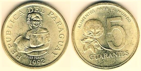 5 guaraníes (FAO - Cibo per il mondo)