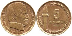 5 centavos (100 anni di abolizione della schiavitù in Perù del Presidente Ramon Castilla)