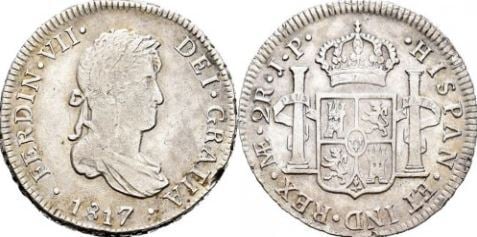 2 reales (Ferdinando VII)