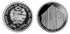 1 sol (Centenario della Banca Centrale di Riserva del Perù)