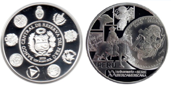 1 nuevo sol (Serie Iberoamericana del 20° Anniversario)