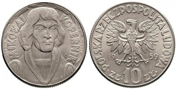 10 zlotych (Mikolaj Kopernik)