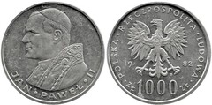 1000 zlotych (Papa Giovanni Paolo II)