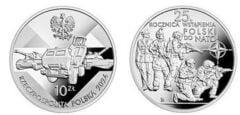 10 zloty (adesione della Polonia alla NATO)
