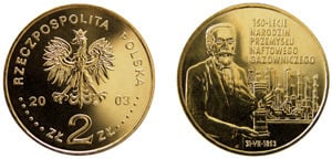 2 zlote (Anniversario dell'industria del petrolio e del gas)