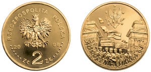 2 zlote (40 Rocznica Mark 68)