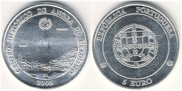 5 euro (Centro storico Angra do Heroísmo)