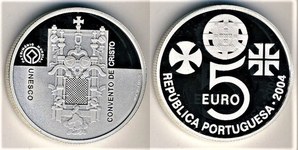 5 euro (Convento di Cristo de Tomar)