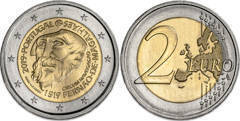 2 euro (500° anniversario della circumnavigazione di Magellano)