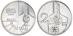 2,50 euro (UNESCO - Fado portugués)