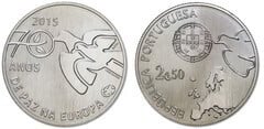 2,50 euro (70 Aniversario del Final de la II Guerra Mundial)