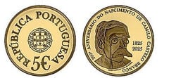 5 euro (200° anniversario della nascita di Camilo Castelo Branco)