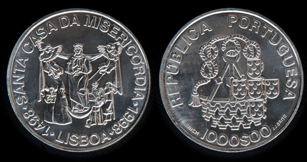 1.000 Escudos (500 anni dalla Santa Casa da Misericordia di Lisbona)