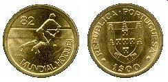 1 escudo (Coppa del mondo di hockey a rotelle 1982)