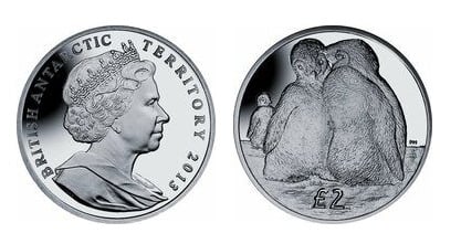 2 libbre (pulcini di pinguino imperatore)