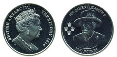 2 sterline (90° compleanno della Regina Elisabetta II)