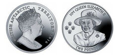 2 sterline (90° compleanno della Regina Elisabetta II)