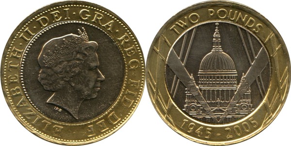 2 pounds (60° anniversario della fine della Seconda Guerra Mondiale)