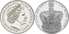 5 pounds (60 Aniversario de la Coronación de la Reina Isabel II)