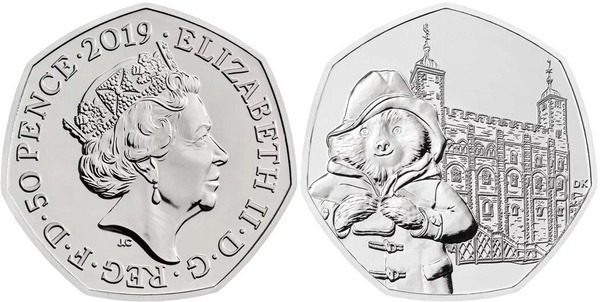 50 pence (Beatrix Potter - Paddington nella torre)