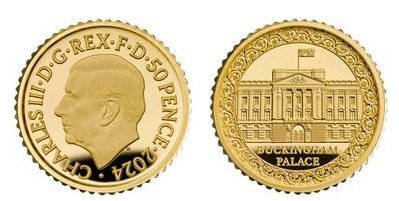 50 penny (300° anniversario di Buckingham Palace)