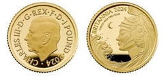 1 libbra (1/20 oz di Britannia Gold)