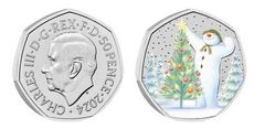 50 pence (Pupazzo di neve)