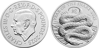 5 libbre (Anno Lunare del Serpente)