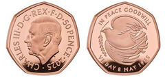 50 penny (fine della seconda guerra mondiale)