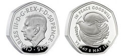 50 pence (Fine della seconda guerra mondiale - Grosso)