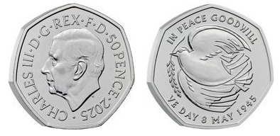 50 penny (fine della seconda guerra mondiale)