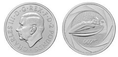 2 sterline (James Bond 60° anniversario)