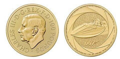 100 sterline (60° anniversario di James Bond)
